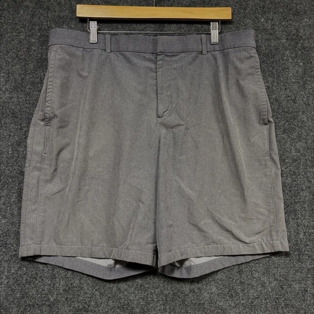 Nike Golf Flex Dri-FIT Shorts Mens Size 38 Heather Gray Stretch 10" Inseam
